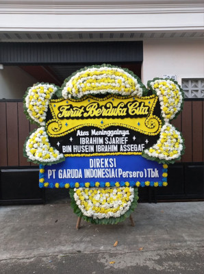Papan Bunga Duka di Pematang Tiga
